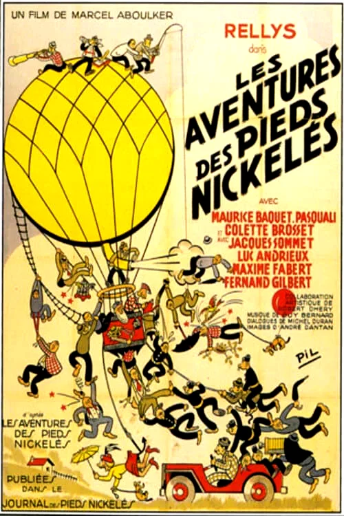 Affiche du film : Les Aventures des Pieds-Nickelés