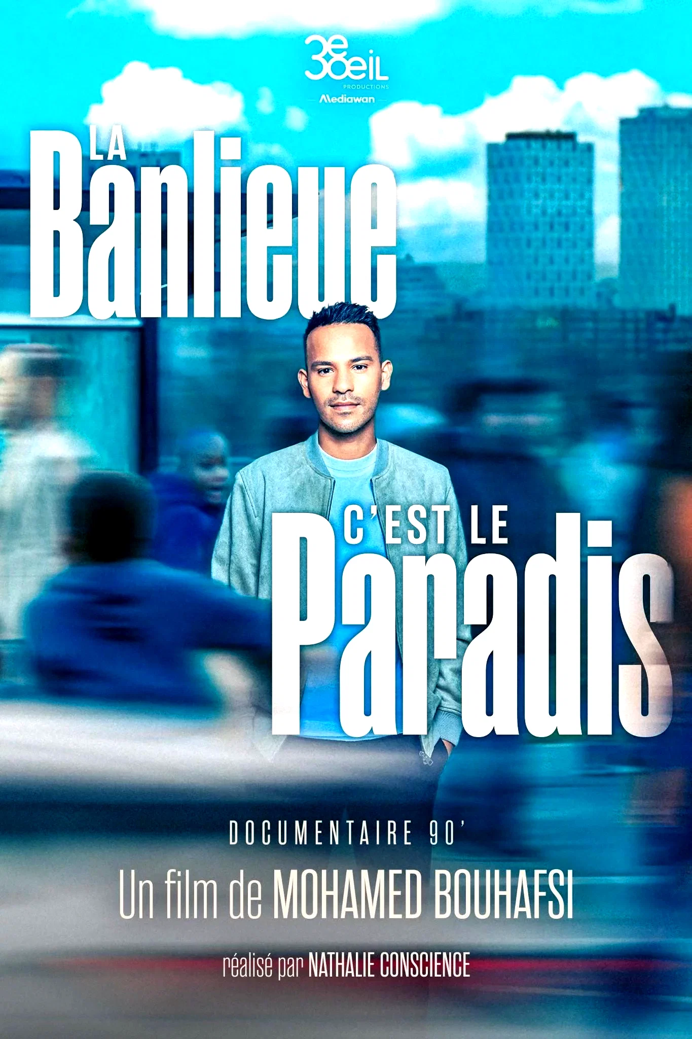 Affiche du film : La banlieue, c’est le paradis