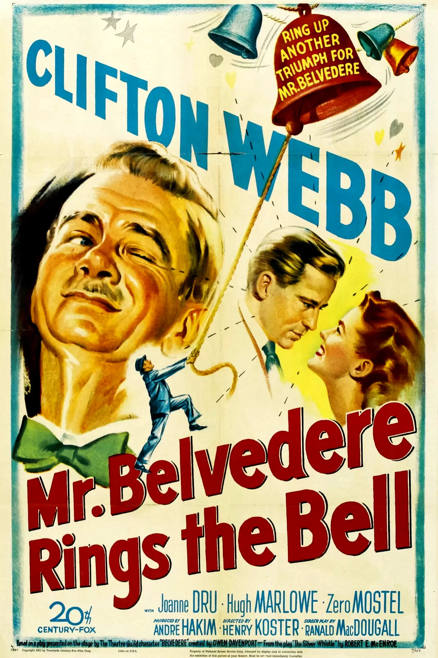 Affiche du film : Monsieur Belvédère fait sa cure