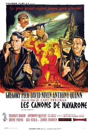 Affiche du film : Les Canons de Navarone