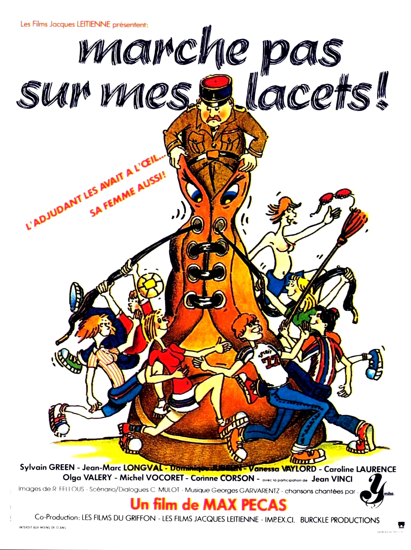 Affiche du film : Marche pas sur mes lacets