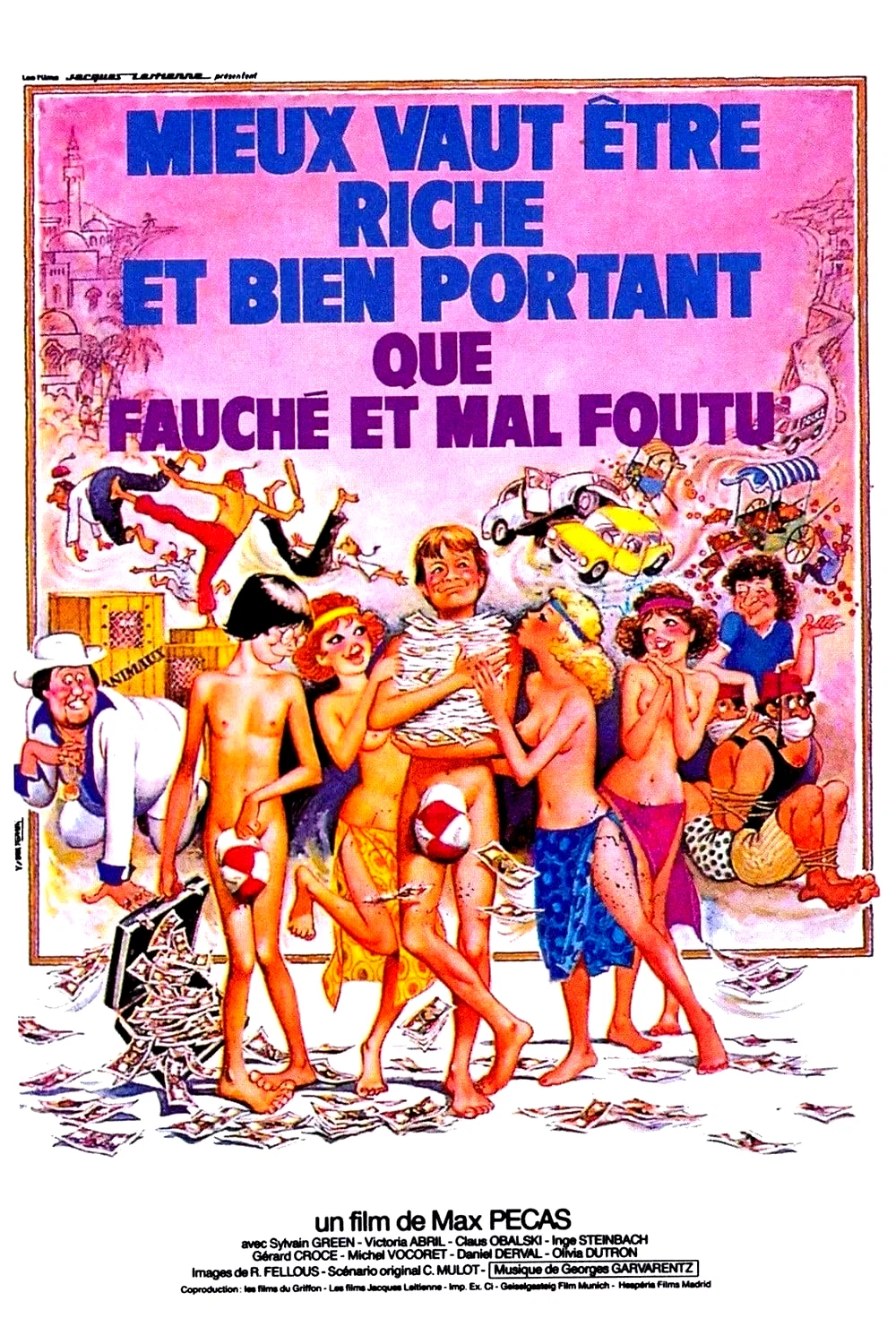Affiche du film : Mieux vaut être riche et bien portant que fauché et mal foutu