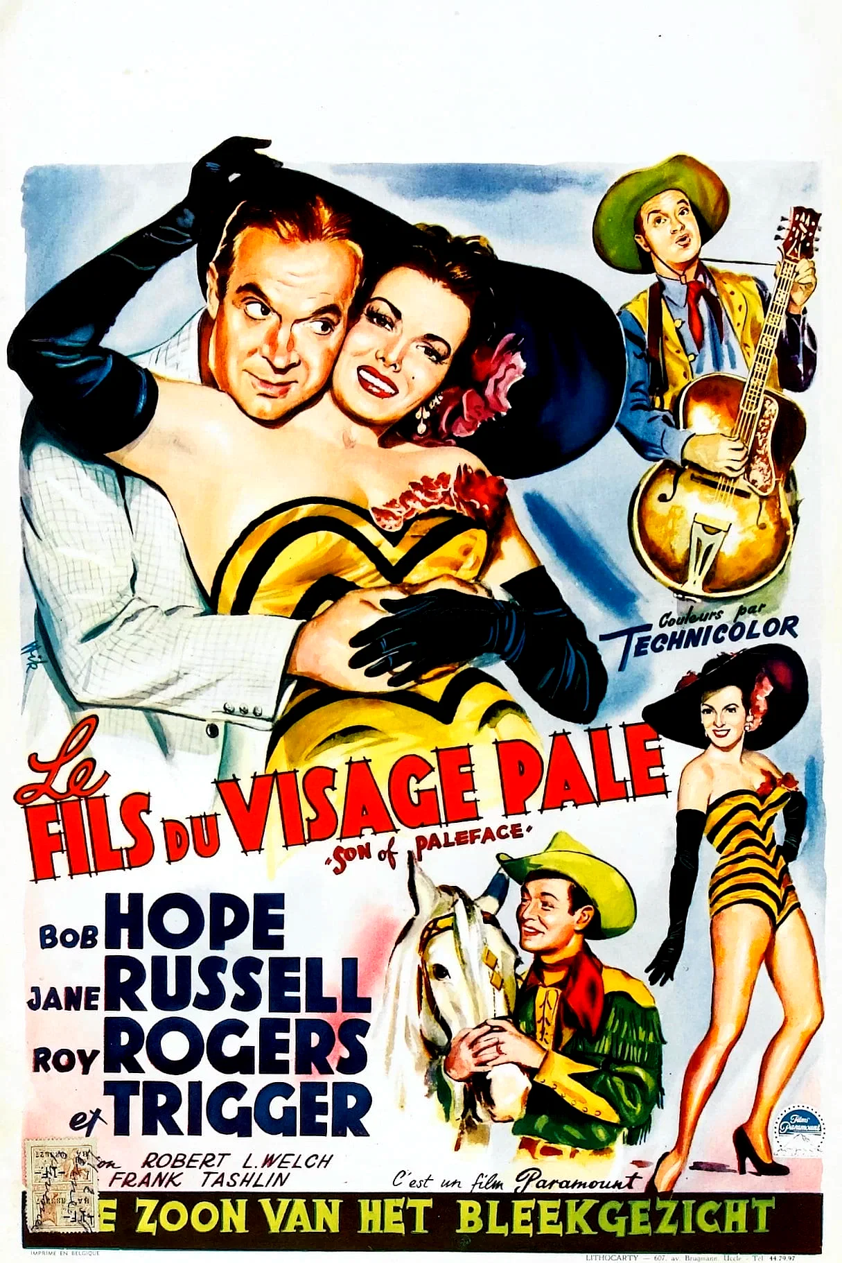 Affiche du film : Le Fils de visage pâle