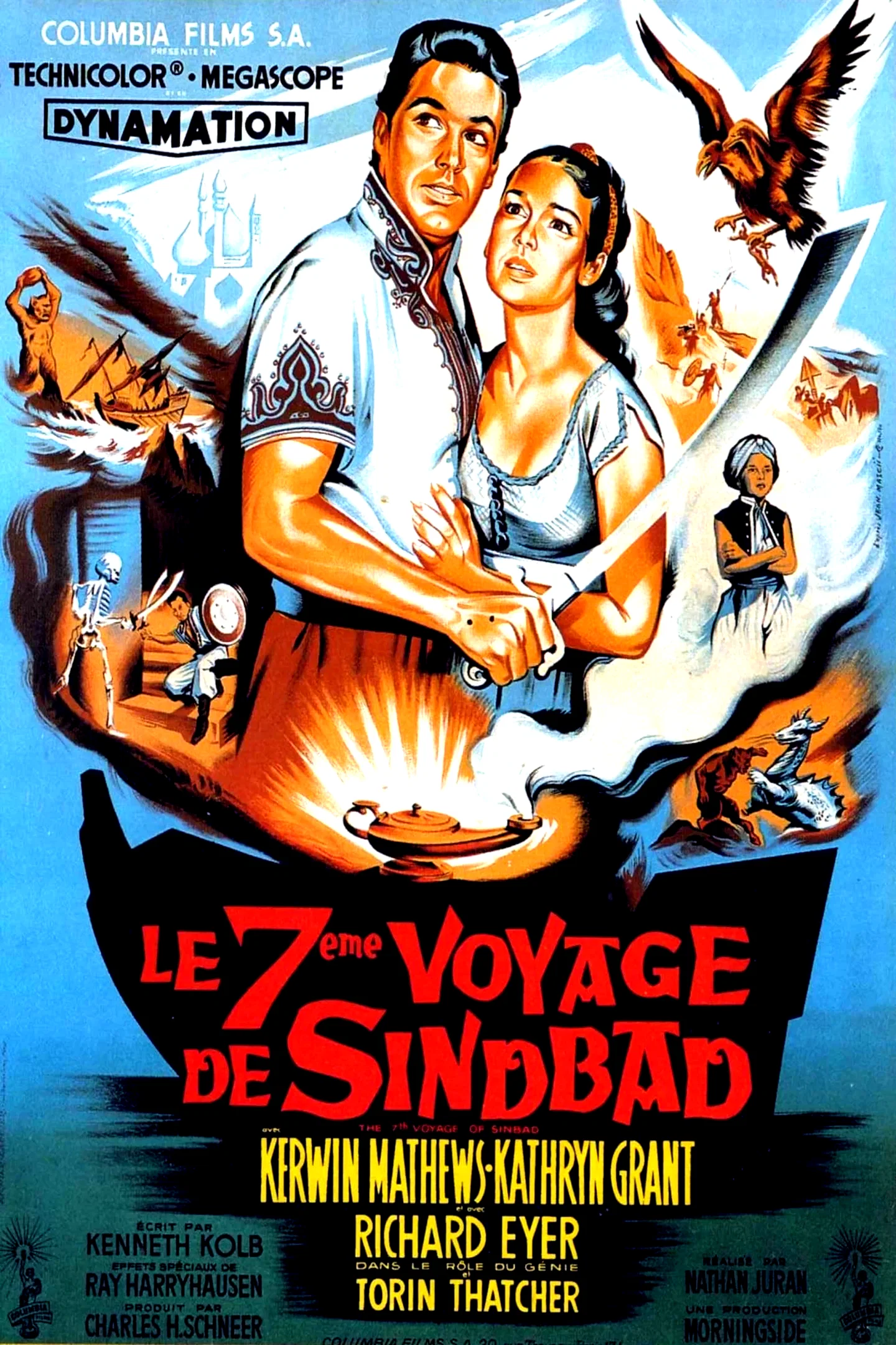 Affiche du film : Le Septième Voyage de Sinbad