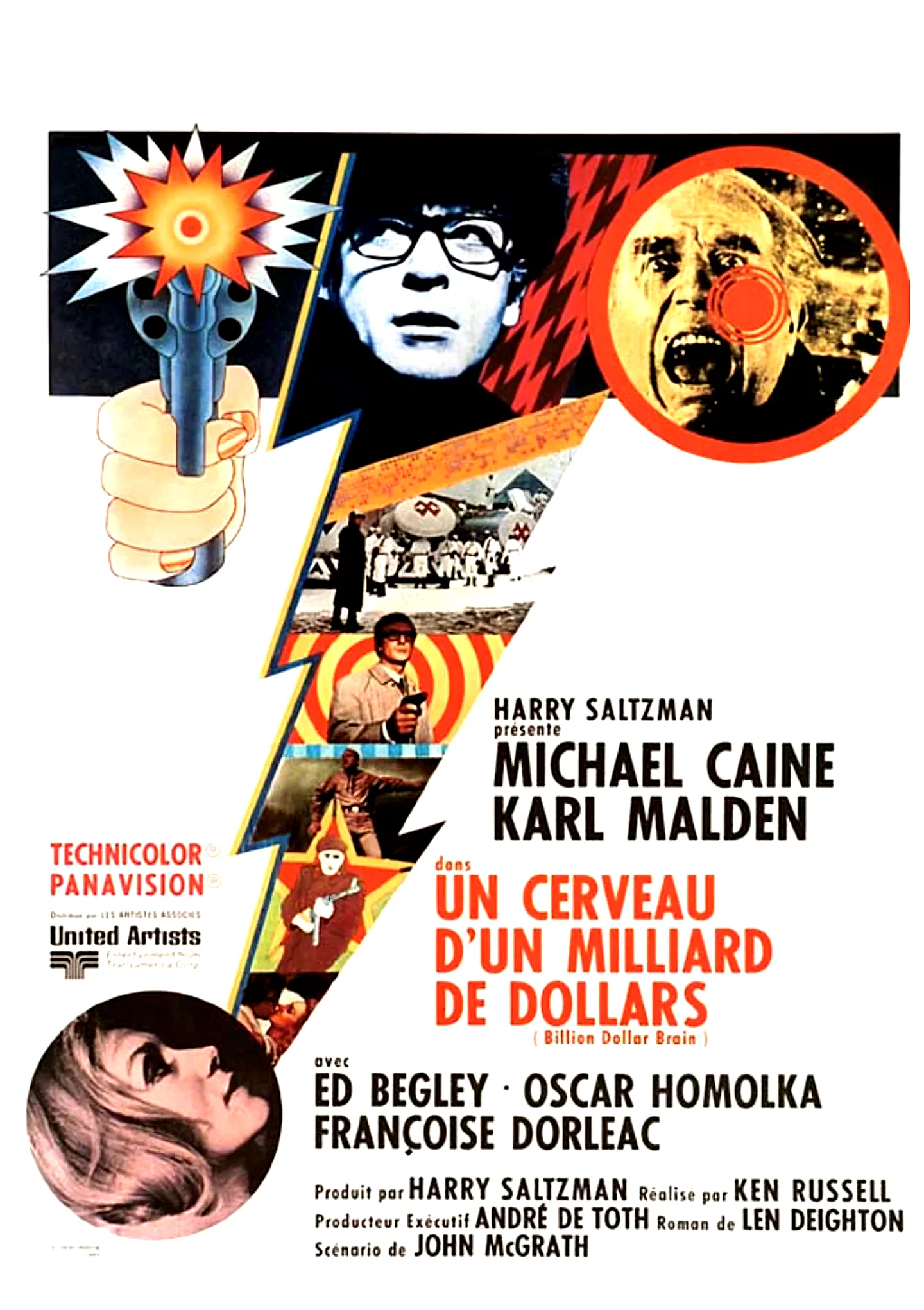 Affiche du film : Un Cerveau d'un milliard de dollars