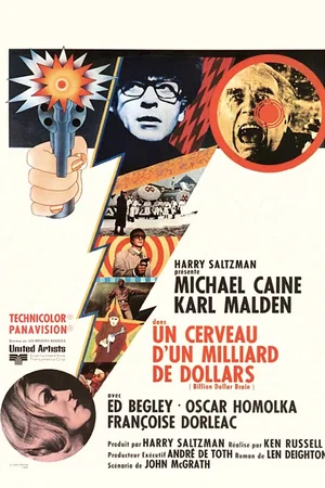 Affiche du film : Un Cerveau d'un milliard de dollars