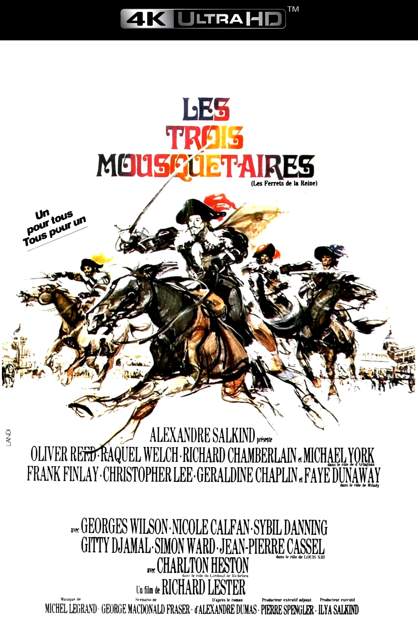 Affiche du film : Les Trois Mousquetaires