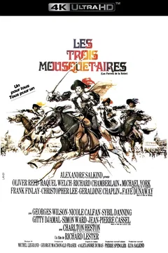 Affiche du film Les Trois Mousquetaires