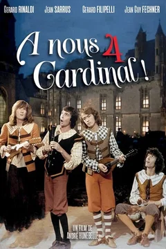 Affiche du film À nous quatre cardinal !
