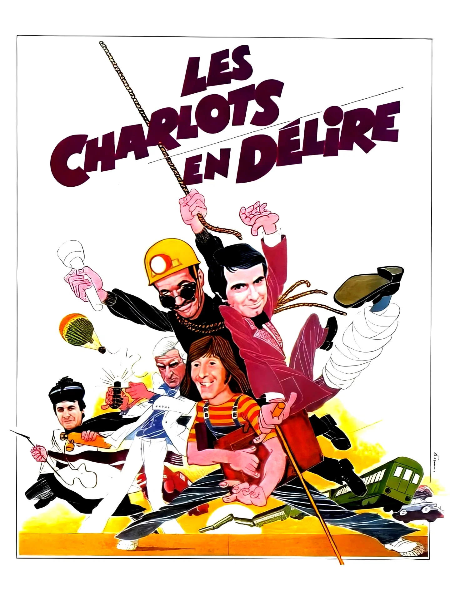 Affiche du film : Les Charlots en délire