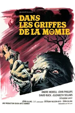 Affiche du film Dans les griffes de la Momie