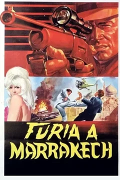 Affiche du film = Furia a Marrakech