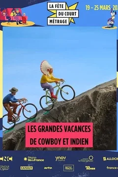 Affiche du film = Les Grandes vacances de cowboy et indien