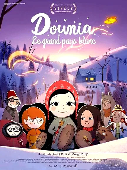 Affiche du film : Dounia, le grand pays blanc