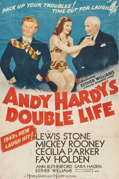 Affiche du film Andy Hardy's Double Life