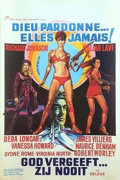 Affiche du film Dieu pardonne, elles jamais !