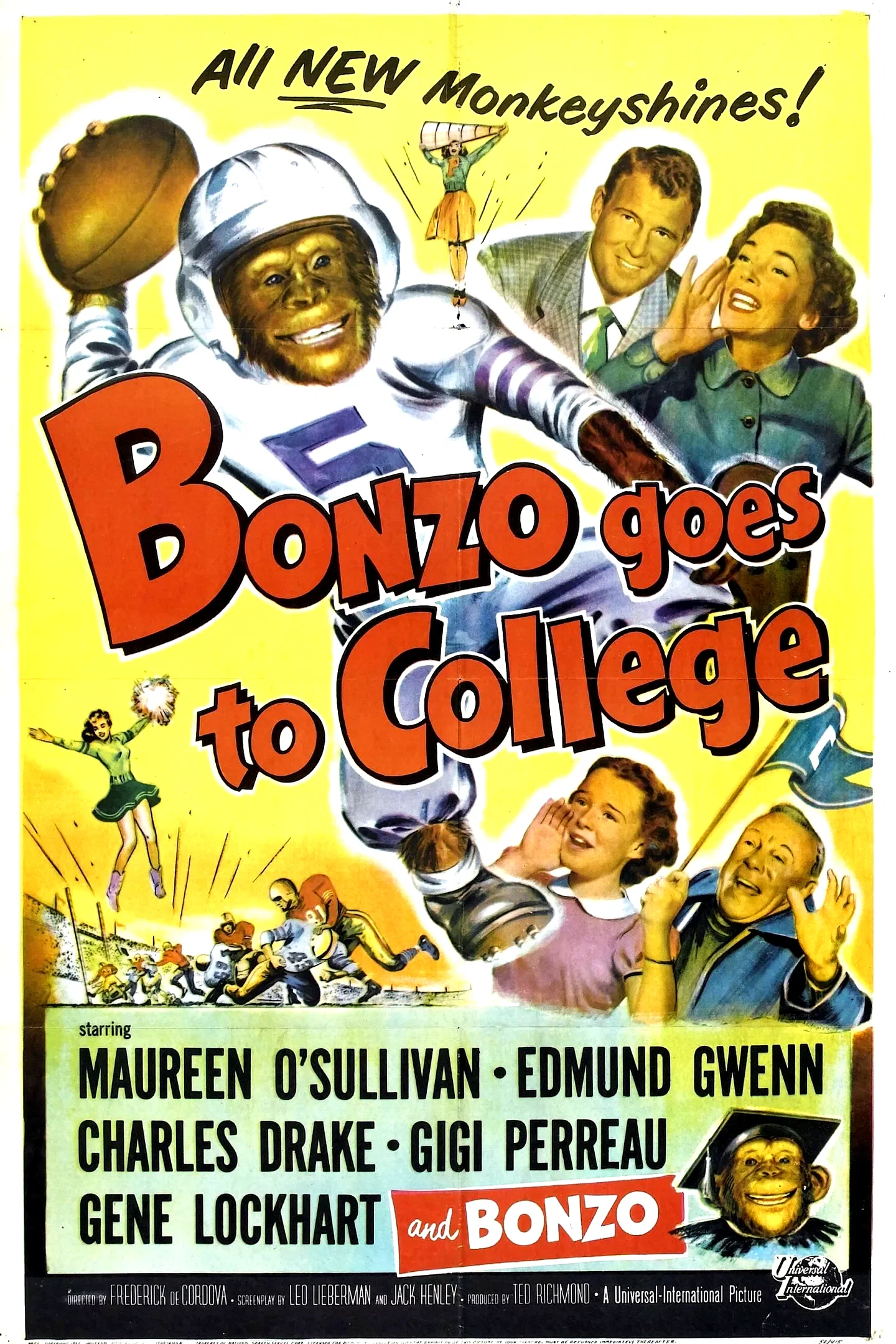 Affiche du film : Bonzo Goes to College