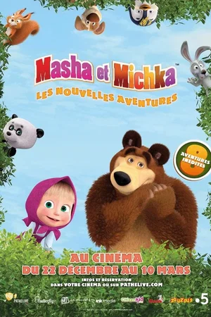 Affiche du film : Masha et Michka - Les Nouvelles aventures
