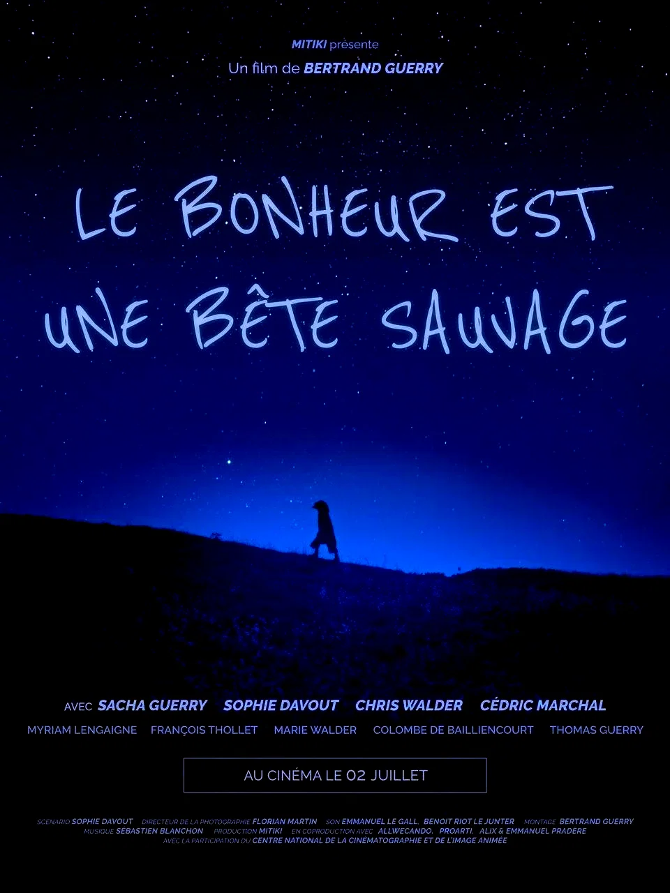 Affiche du film : Le bonheur est une bête sauvage