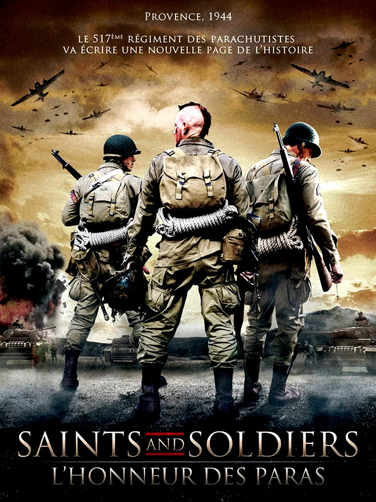 Affiche du film : Saints and Soldiers : L'Honneur des paras