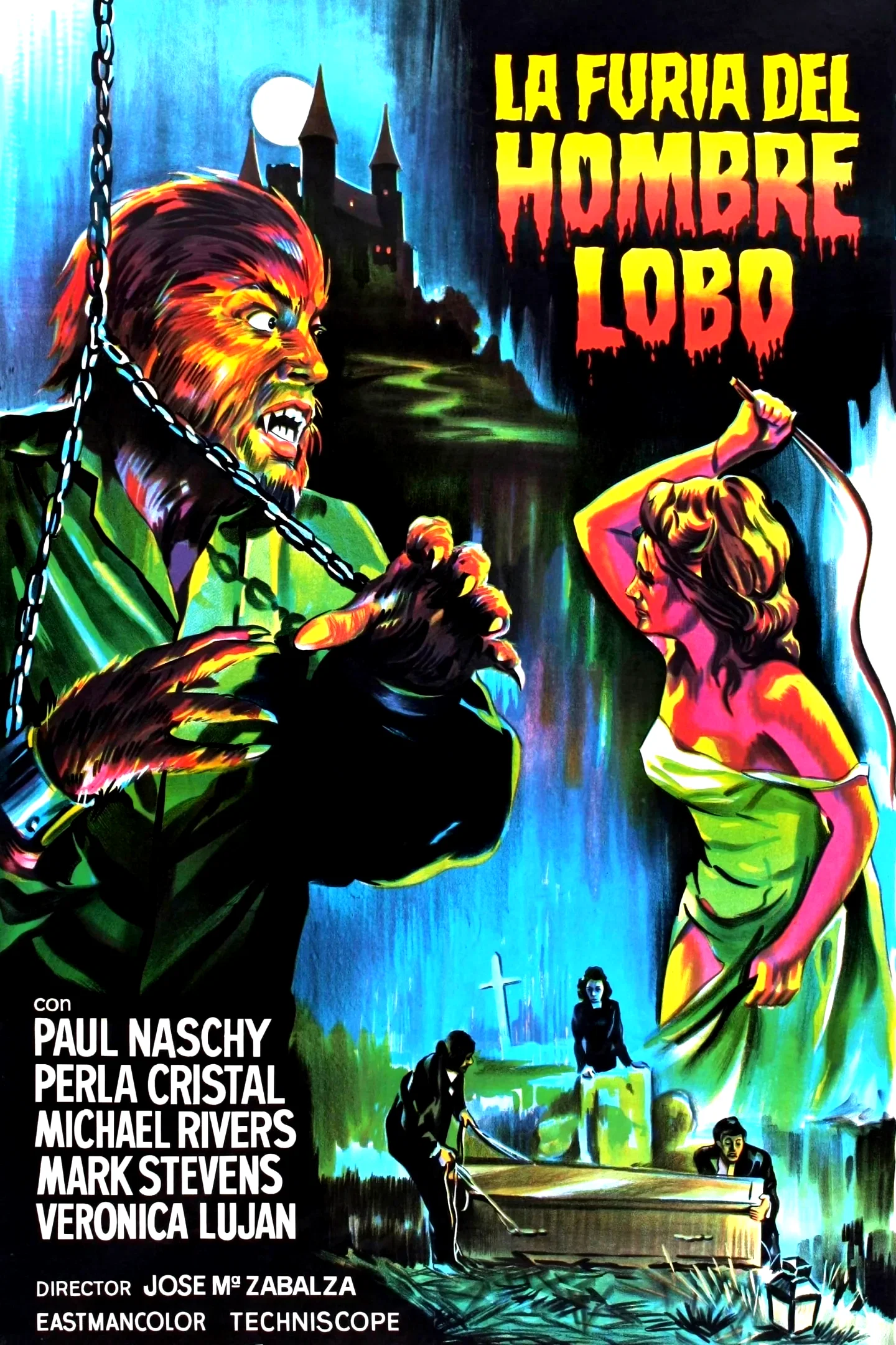 Affiche du film : La furia del Hombre Lobo