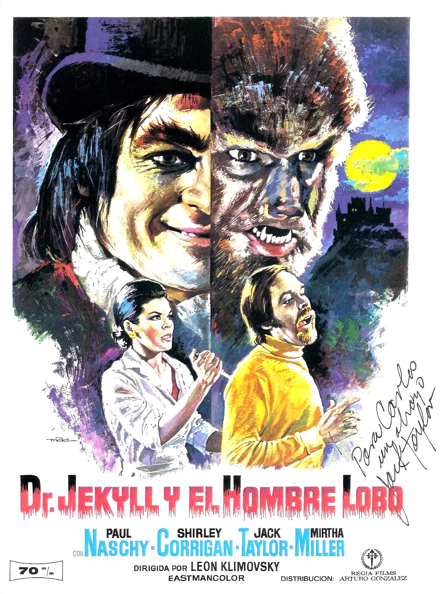 Affiche du film : Doctor Jekyll y el Hombre Lobo