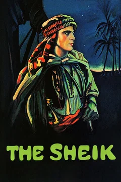 Affiche du film Le cheik