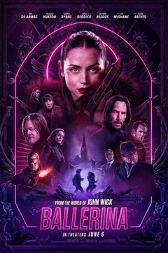 Affiche du film De l'univers de John Wick : Ballerina