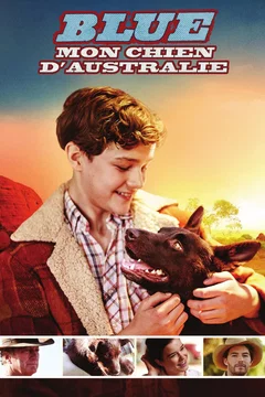 Affiche du film = Blue, mon chien d'Australie