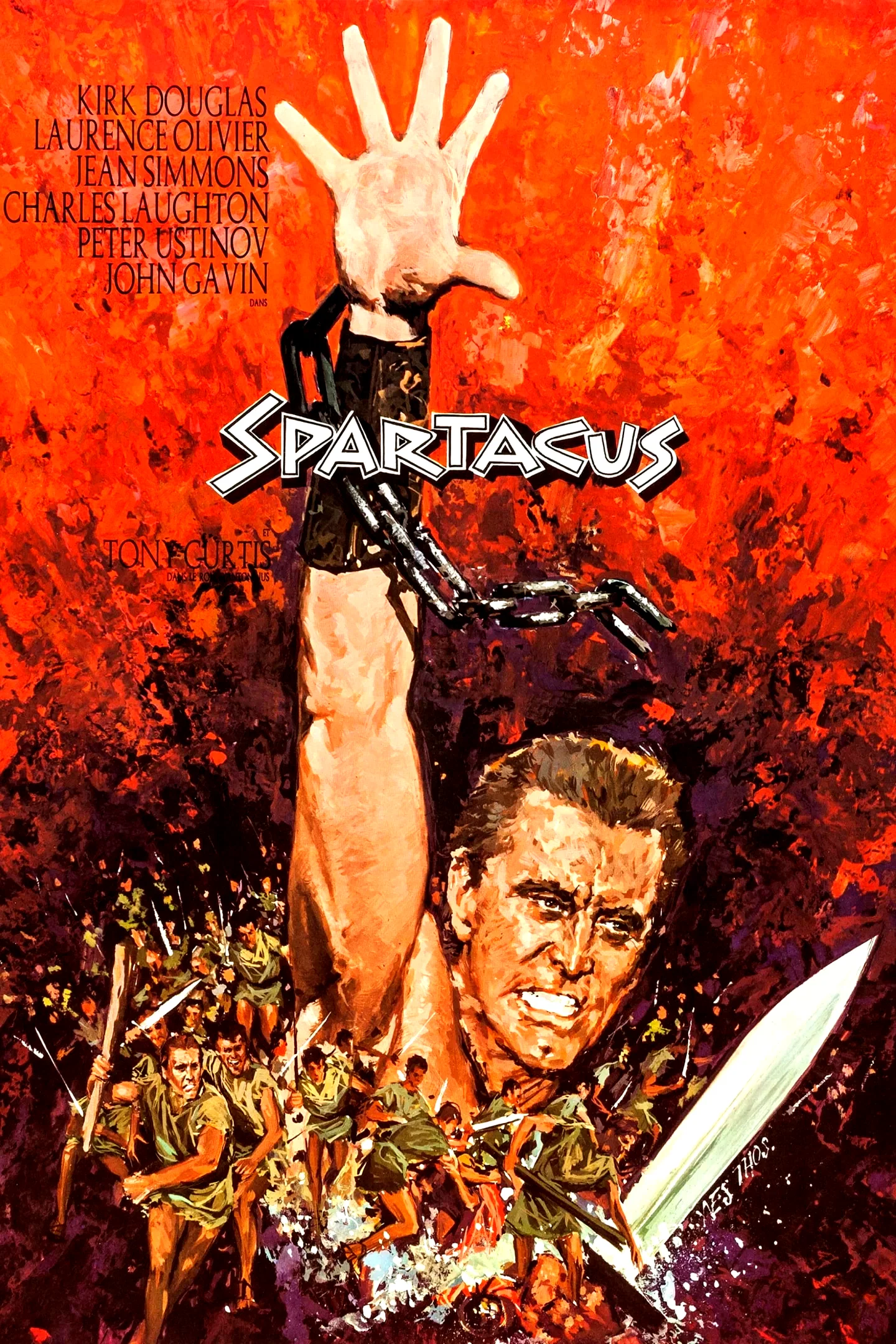 Affiche du film : Spartacus