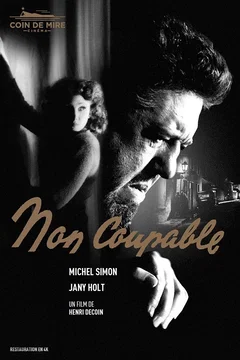 Affiche du film Non coupable