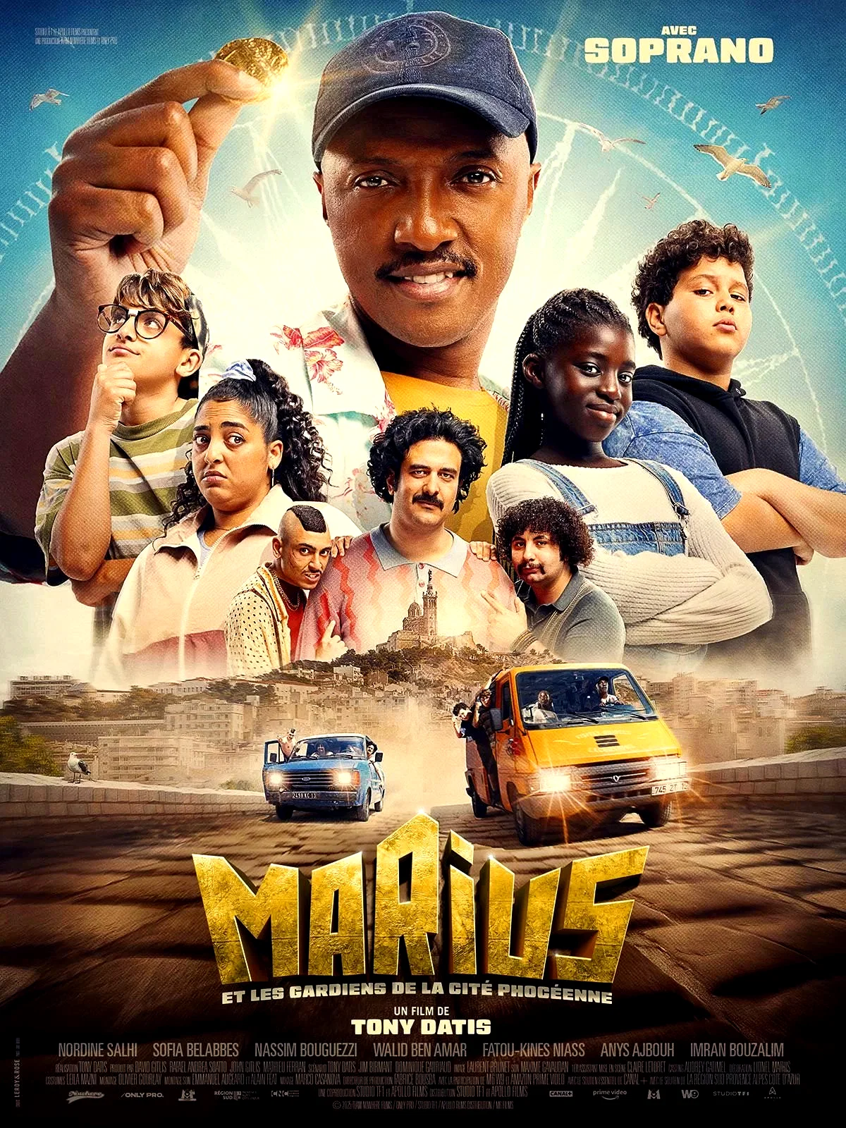 Affiche du film : Marius et les Gardiens de la Cité Phocéenne