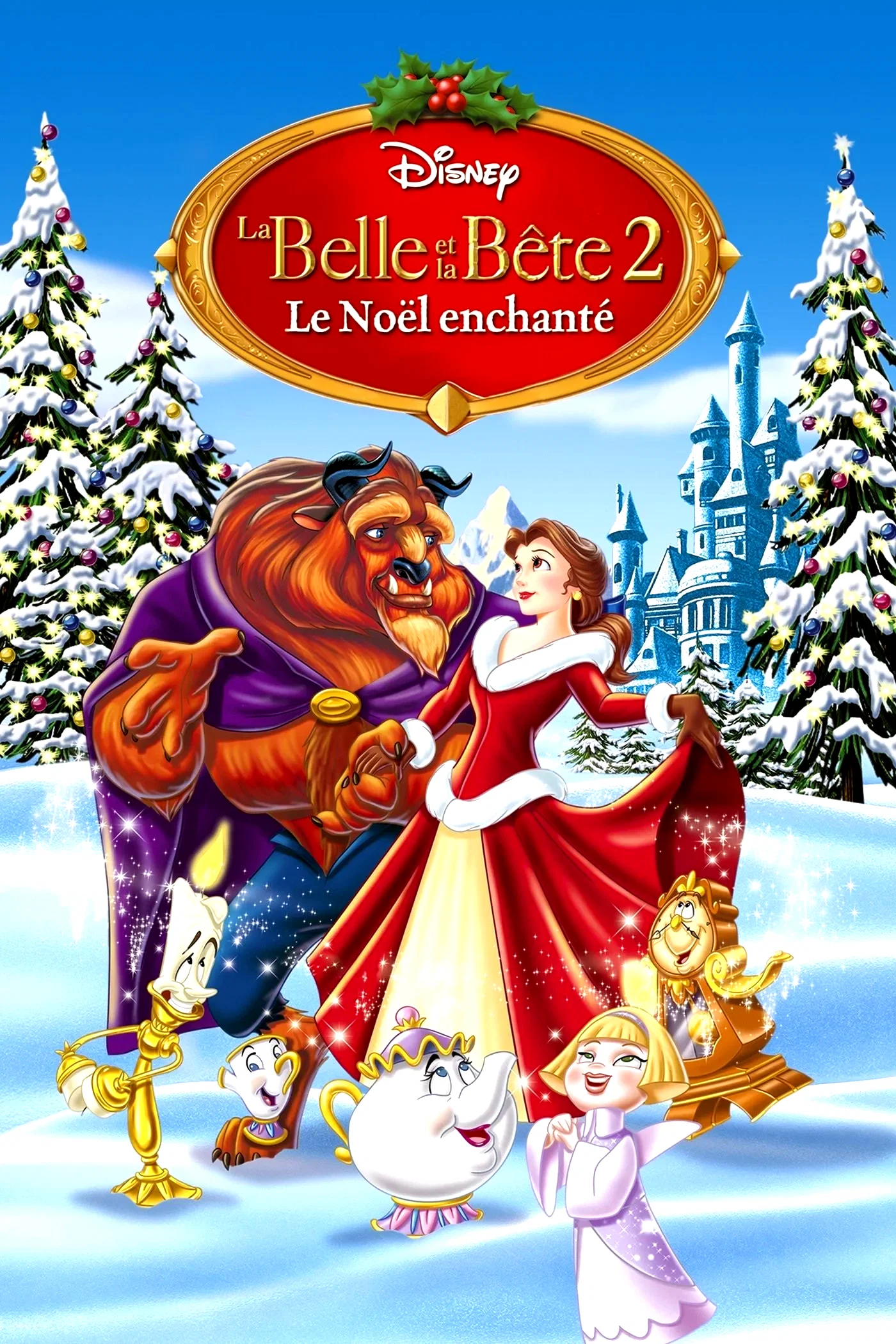Affiche du film : La Belle et la Bête 2 : Le Noël enchanté