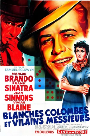 Affiche du film : Blanches Colombes et Vilains Messieurs