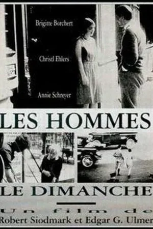 Affiche du film : Les Hommes le dimanche