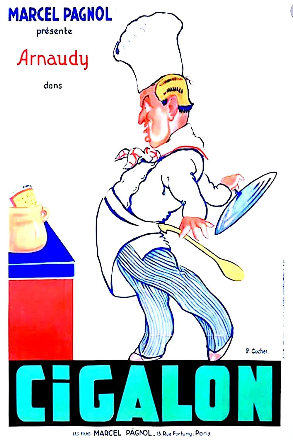 Affiche du film : Cigalon