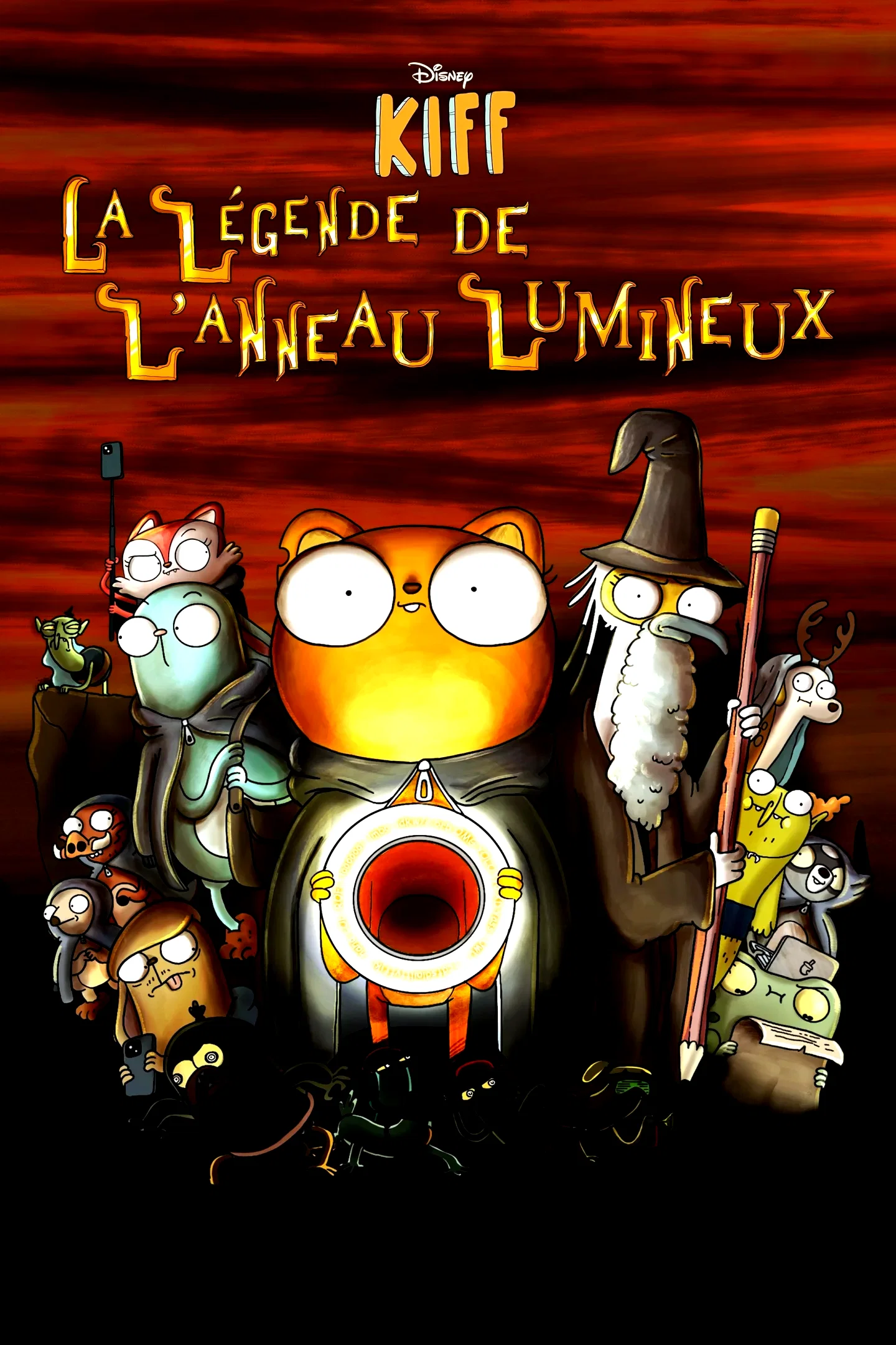 Affiche du film : Kiff : la légende de l'anneau lumineux