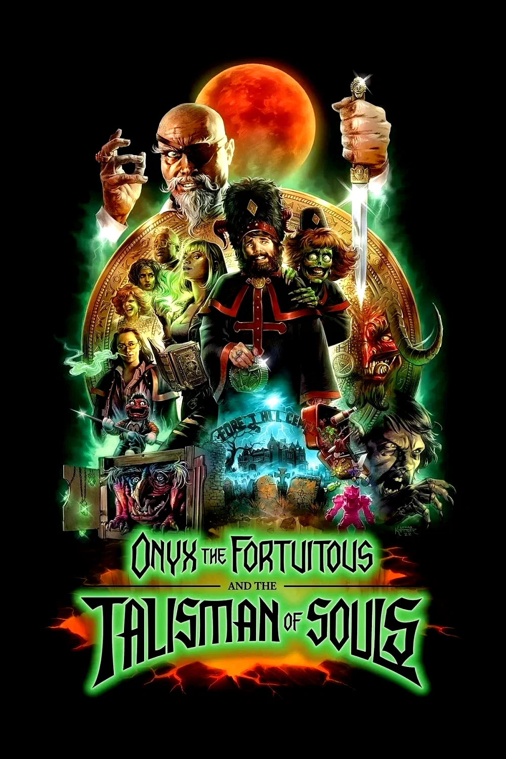 Affiche du film : Onyx the Fortuitous and the Talisman of Souls