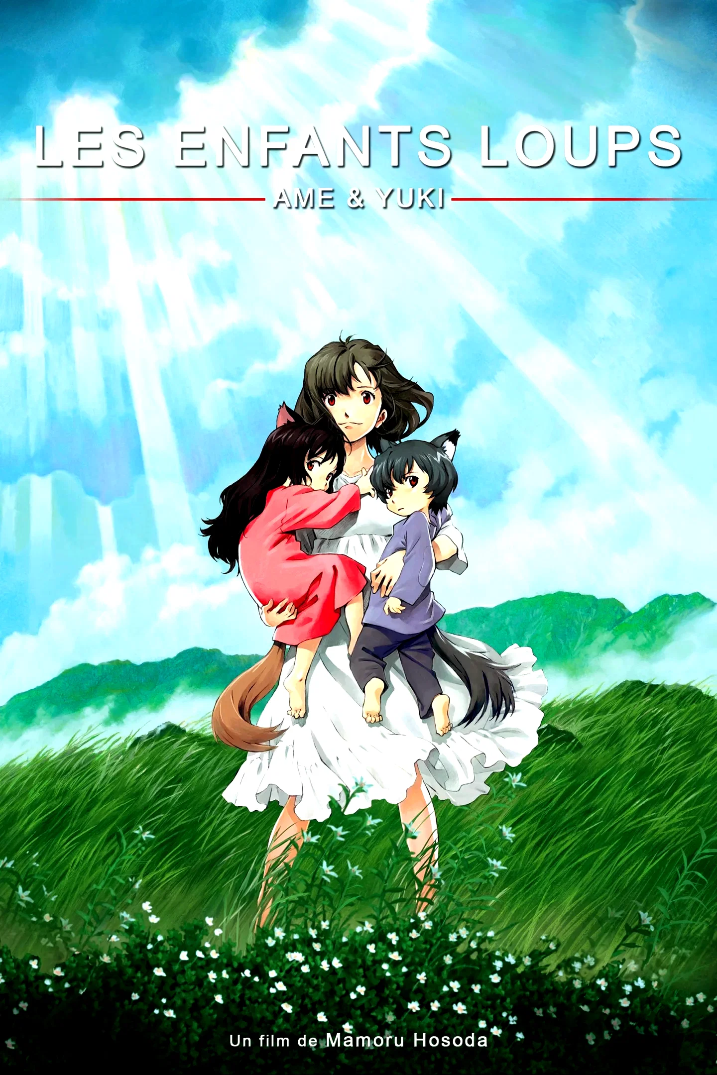 Affiche du film : Les Enfants loups, Ame & Yuki
