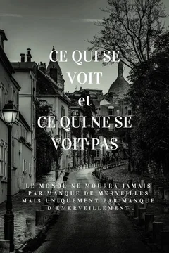 Affiche du film = Ce qui se voit et ce qui ne se voit pas