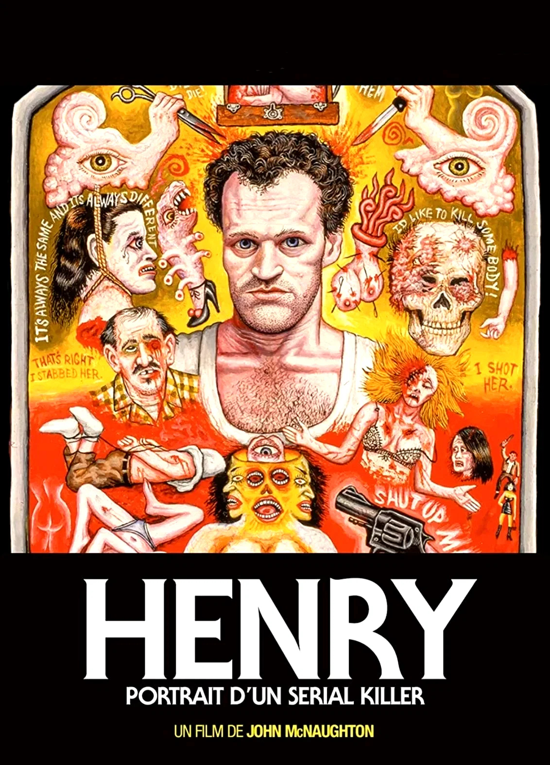 Affiche du film : Henry, portrait d'un serial killer