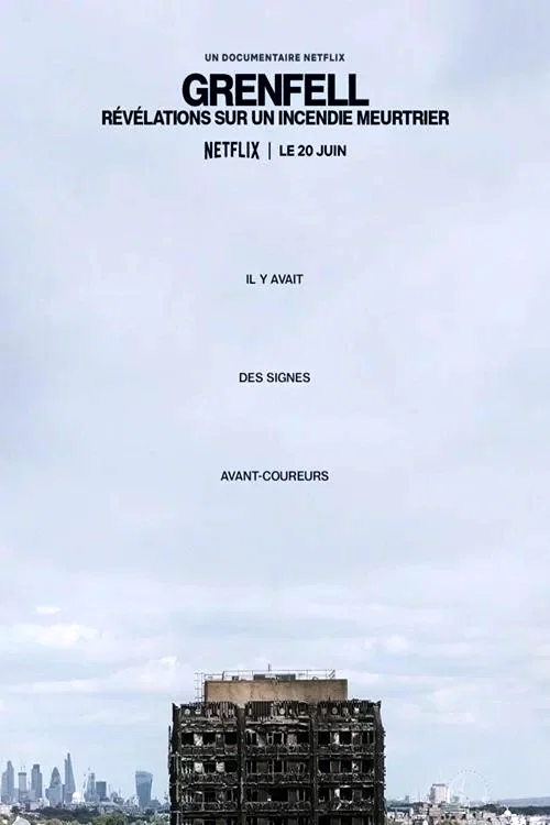 Affiche du film : Grenfell : Révélations sur un incendie meurtrier