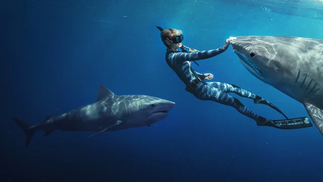 Photo 2 du film : En paix avec les requins
