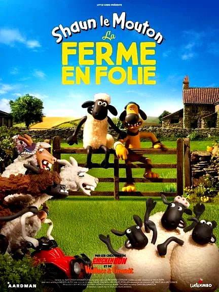 Affiche du film : Shaun le Mouton : la ferme en folie