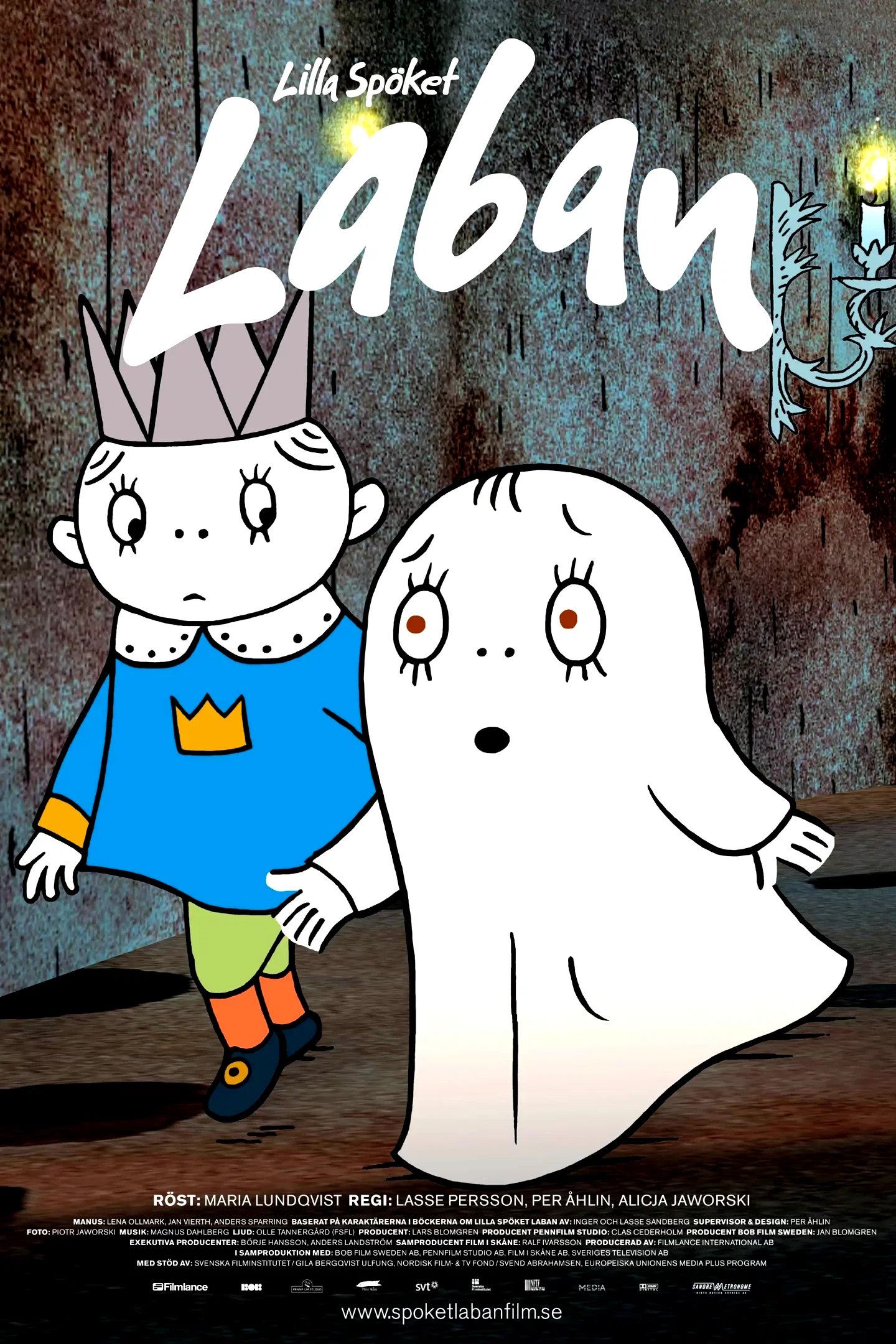 Affiche du film : Laban, le petit fantôme