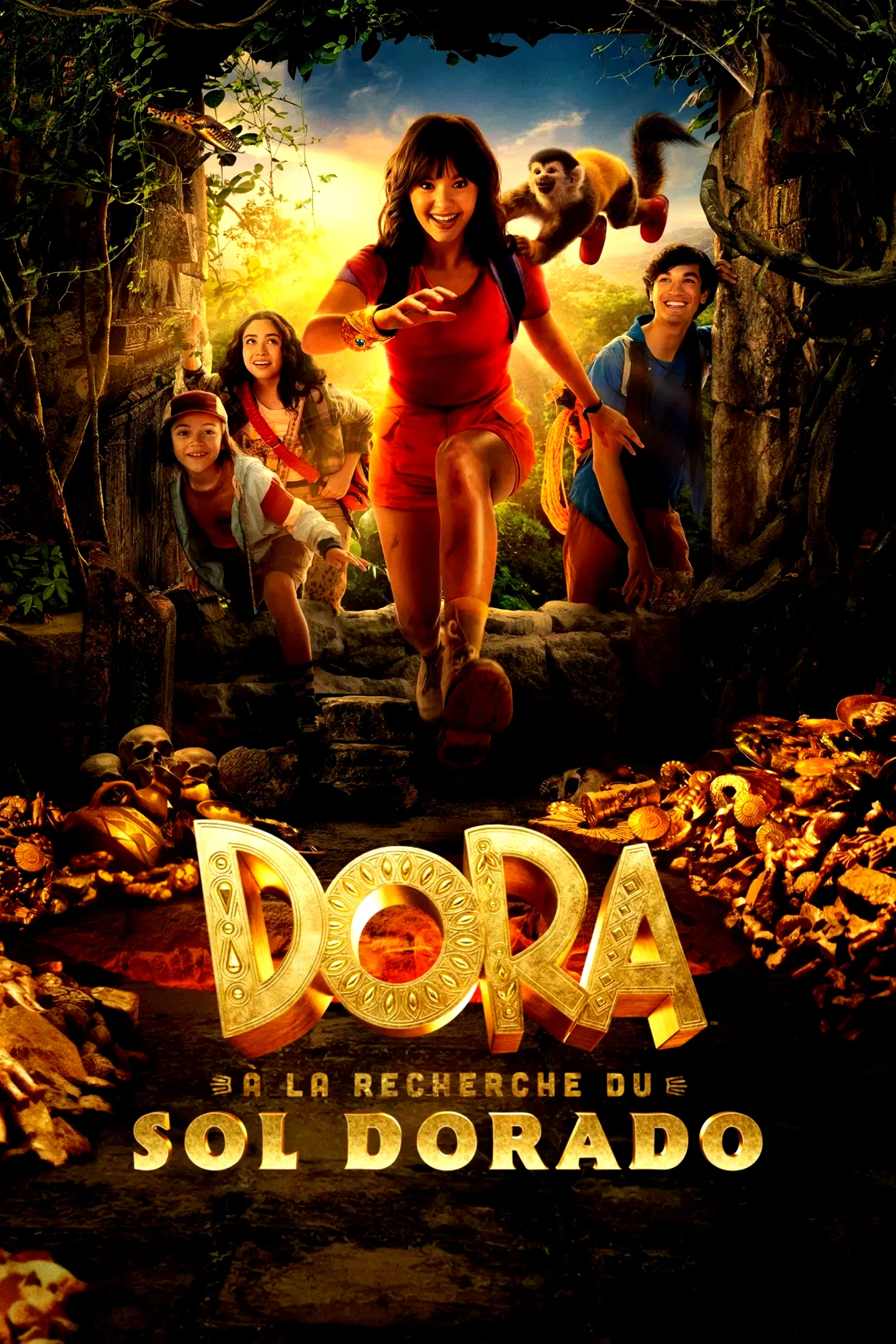 Affiche du film : Dora à la recherche du Sol Dorado