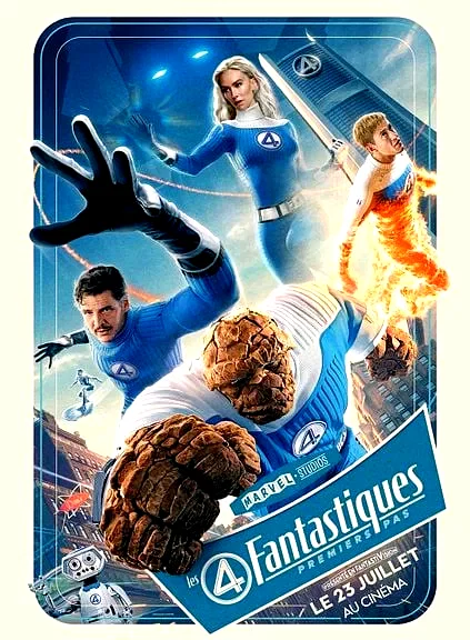 Affiche du film : Les 4 Fantastiques : Premiers pas