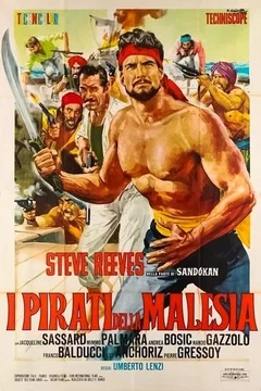 Affiche du film Les Pirates de Malaisie