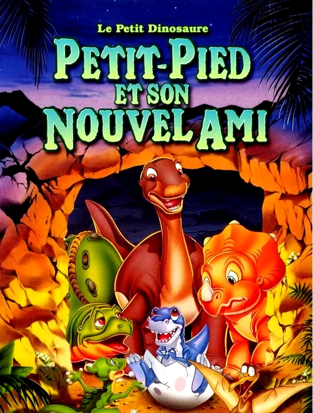 Affiche du film : Le Petit Dinosaure 2 : Petit-Pied et son nouvel ami