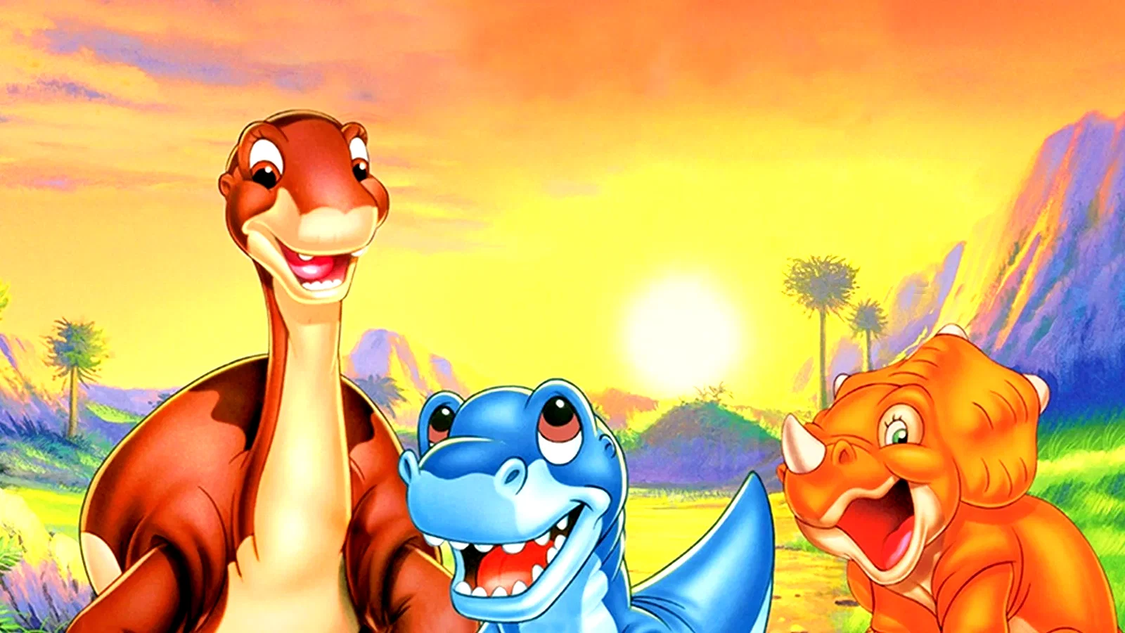 Photo 2 du film : Le Petit Dinosaure 2 : Petit-Pied et son nouvel ami